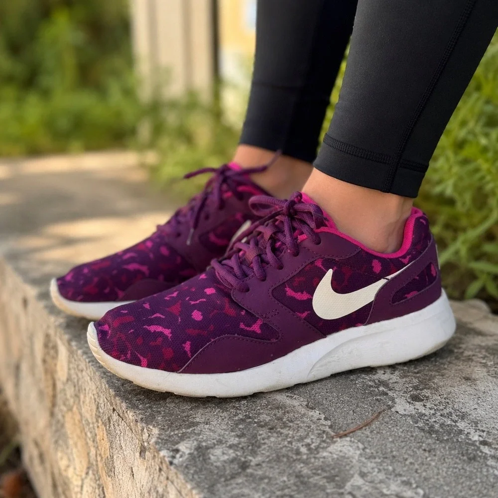 Nike Kaishi GS Kids Purple Pink Abstract Print Running Shoes NK-KSH-442
